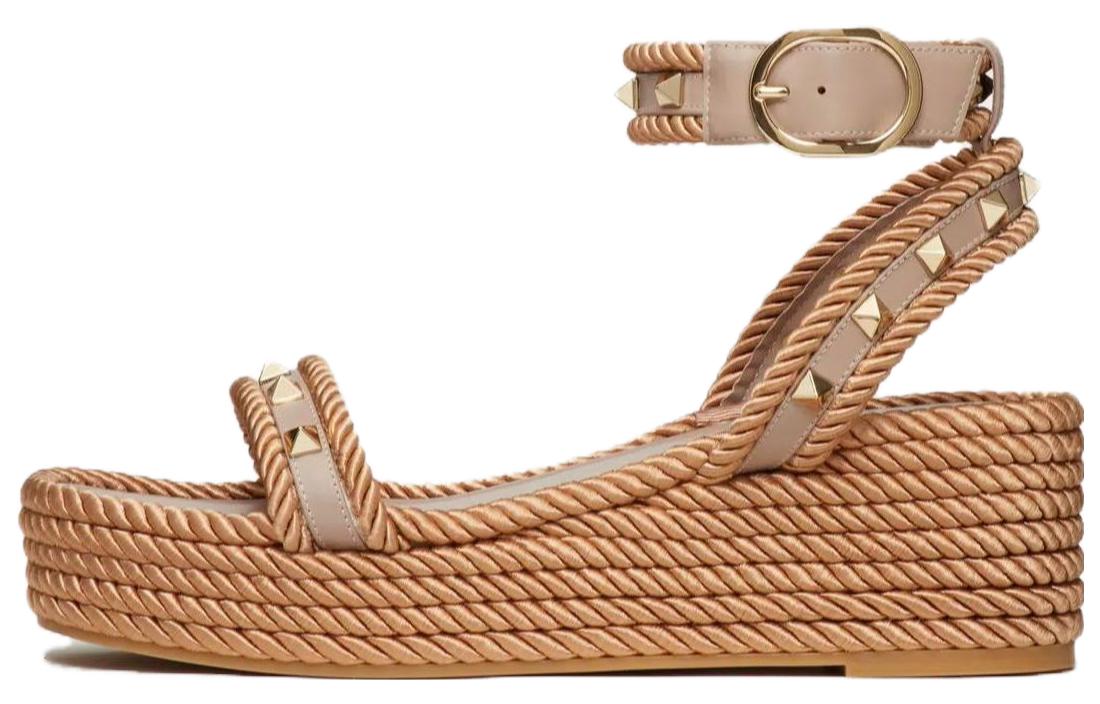 (W) Valentino Garavani Rockstud 'Brown'