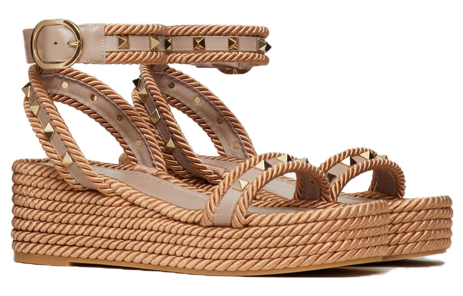 (W) Valentino Garavani Rockstud 'Brown' 圖 2