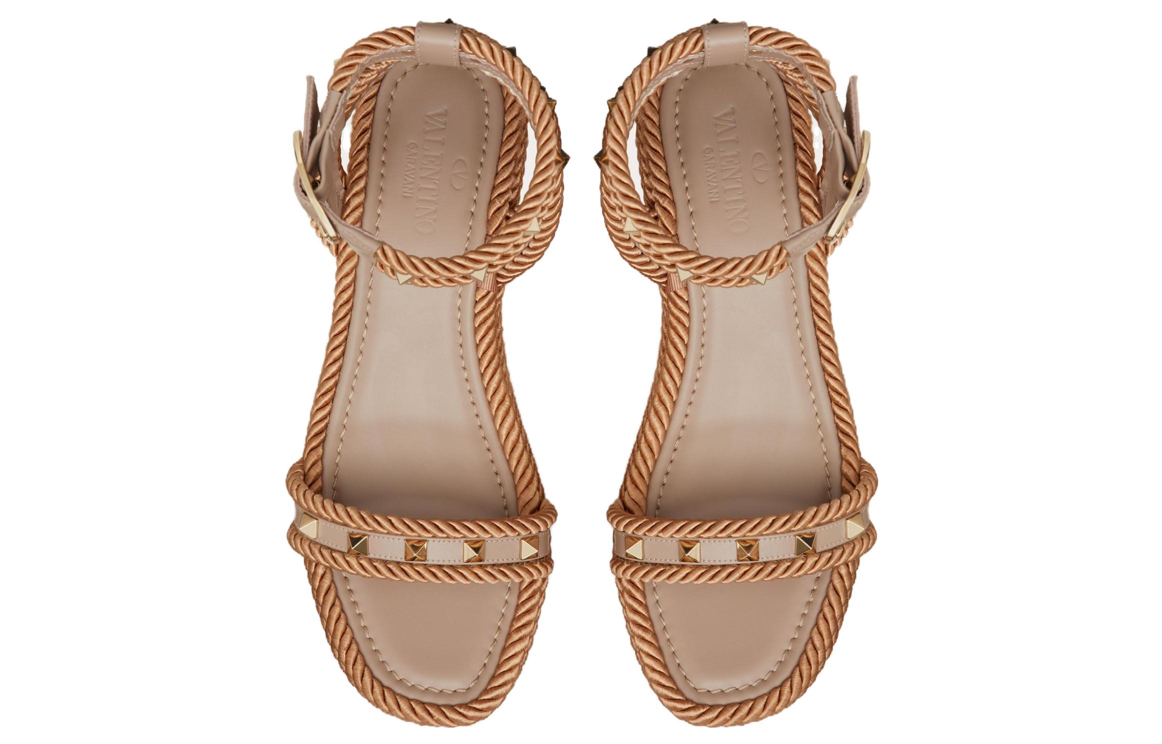 (W) Valentino Garavani Rockstud 'Brown' 圖 3