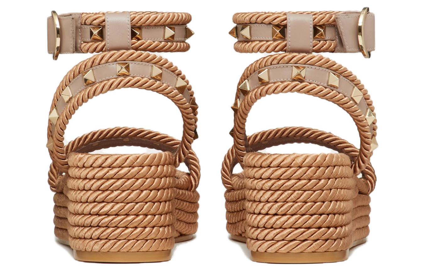 (W) Valentino Garavani Rockstud 'Brown' 圖 4