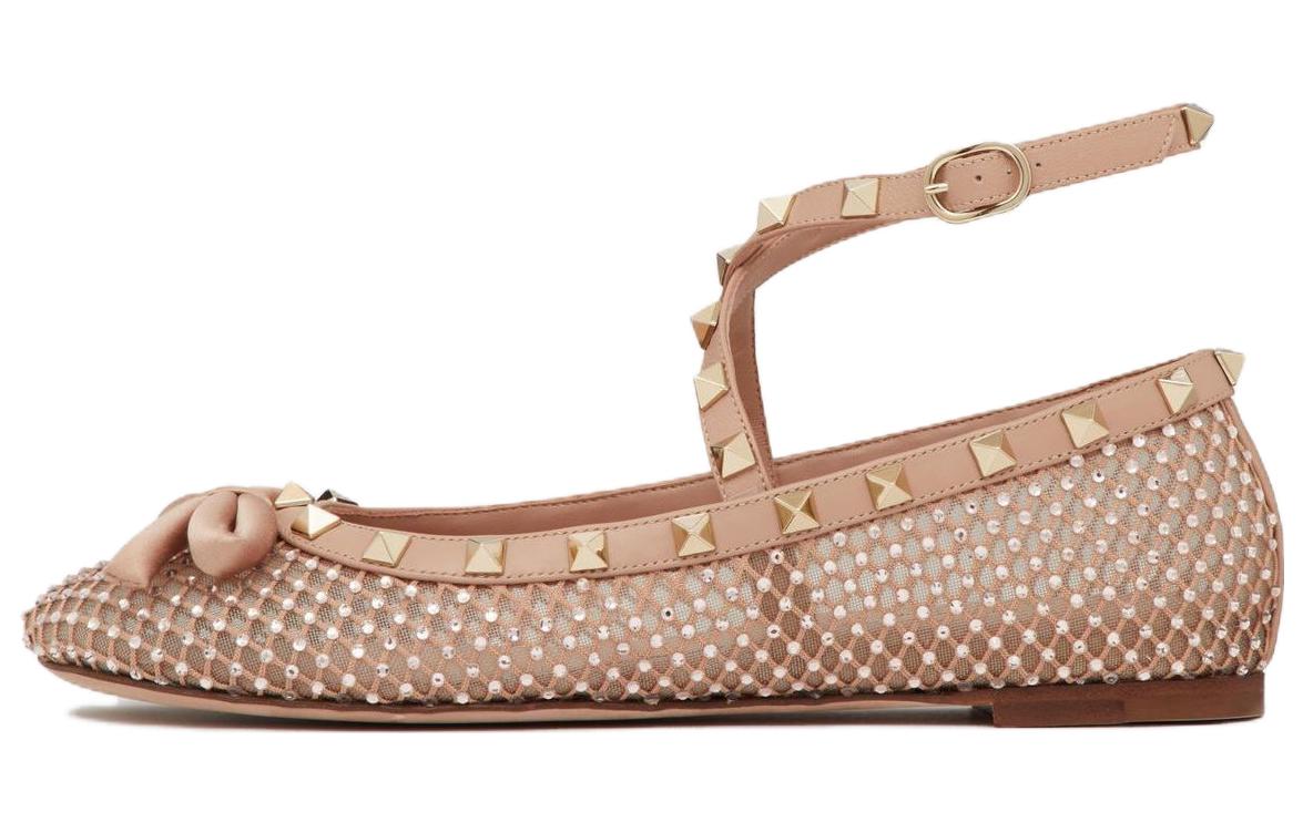 (W) Valentino Garavani Rockstud 'Cinnamon Pink'