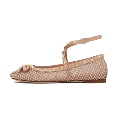 (W) Valentino Garavani Rockstud 'Cinnamon Pink'