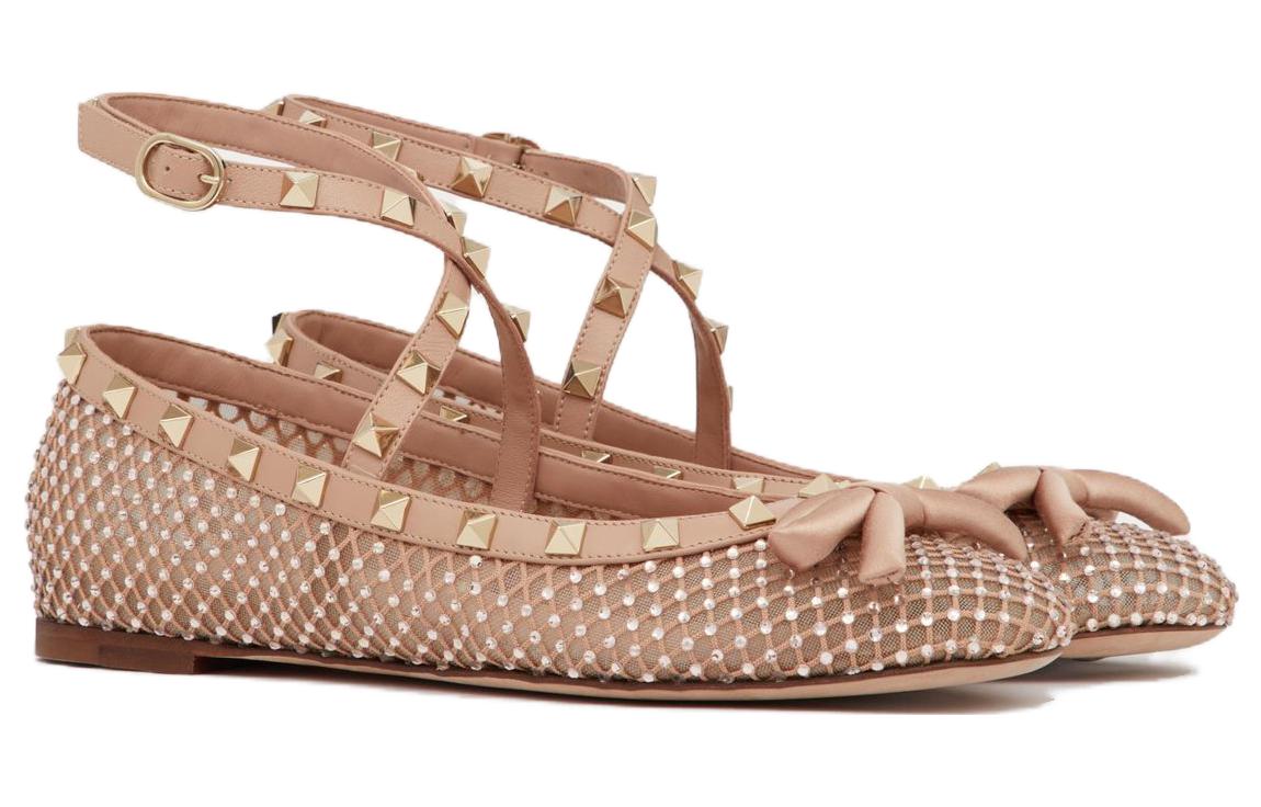 (W) Valentino Garavani Rockstud 'Cinnamon Pink' 圖 2