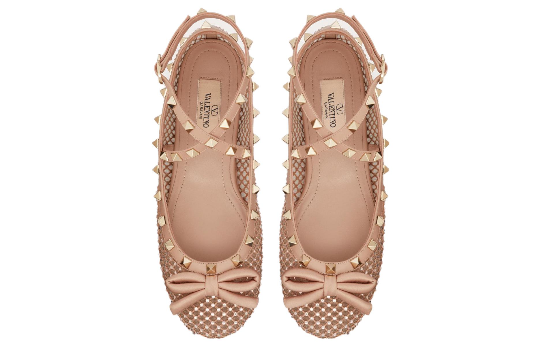 (W) Valentino Garavani Rockstud 'Cinnamon Pink' 圖 3