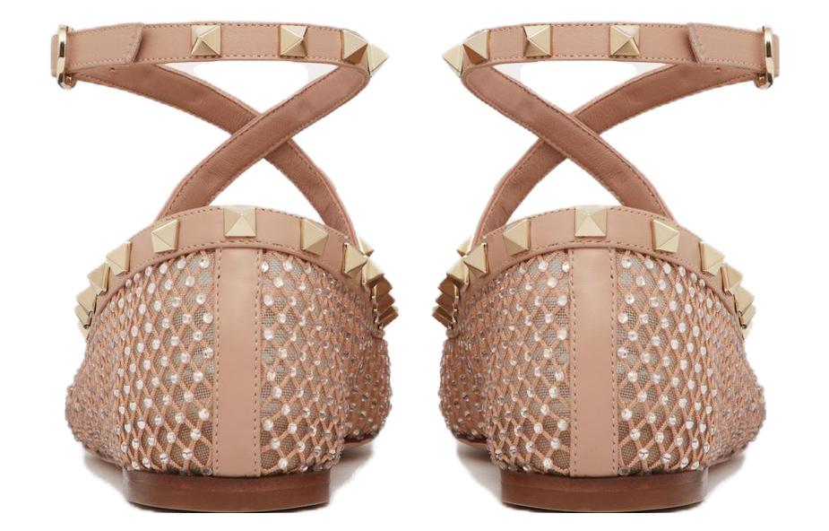 (W) Valentino Garavani Rockstud 'Cinnamon Pink' 圖 4