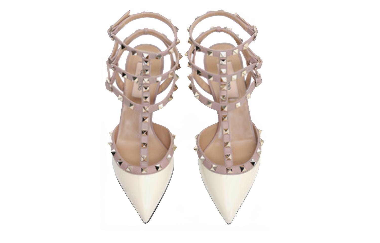 (W) Valentino Garavani Rockstud 'Ivory White' 圖 3