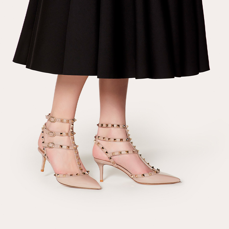 (W) Valentino GARAVANI Rockstud 'Nude' 圖 5