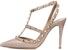 (W) Valentino Garavani Rockstud 'Nude' Warna Neutral ZW2S0393VNWP45
