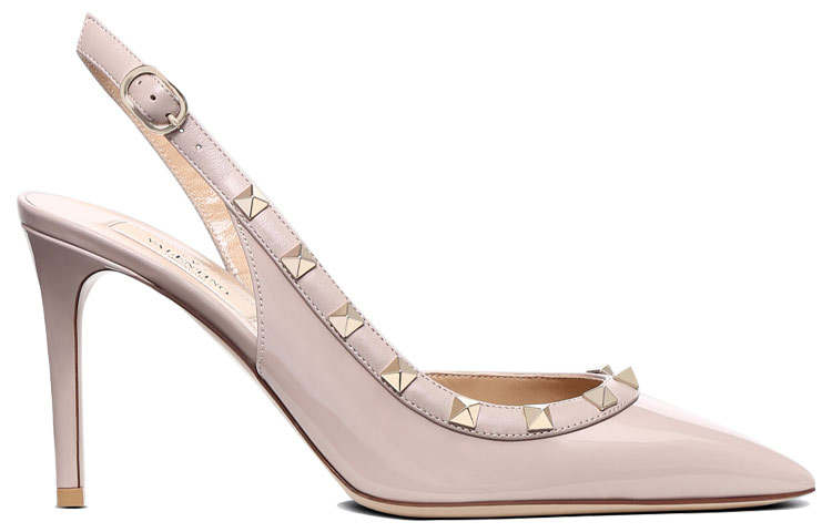 Order (W) Valentino Garavani Rockstud 'Kulit Pink Slingback' ZW2S0H04VNWP45