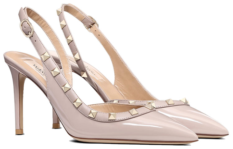 Lookbook (W) Valentino Garavani Rockstud 'Kulit Pink Slingback' ZW2S0H04VNWP45