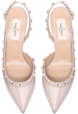 (W) Valentino Garavani Rockstud 'Kulit Pink Slingback' ZW2S0H04VNWP45 Shop (W) Valentino Garavani Rockstud 'Kulit Pink Slingback' ZW2S0H04VNWP45
