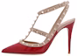 Buy (W) Valentino Garavani Rockstud 'Tacones Altos Rojos de Moda' WW2S0393VNWR19