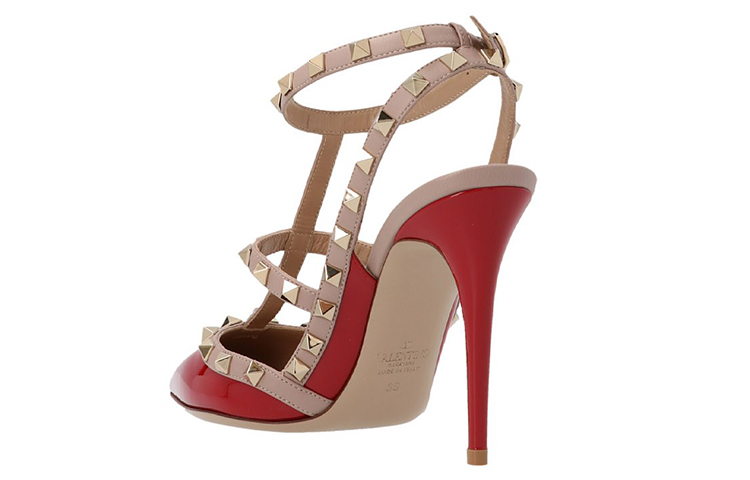 (W) Valentino Garavani Rockstud 'Red Fashion High Heels' 圖 3