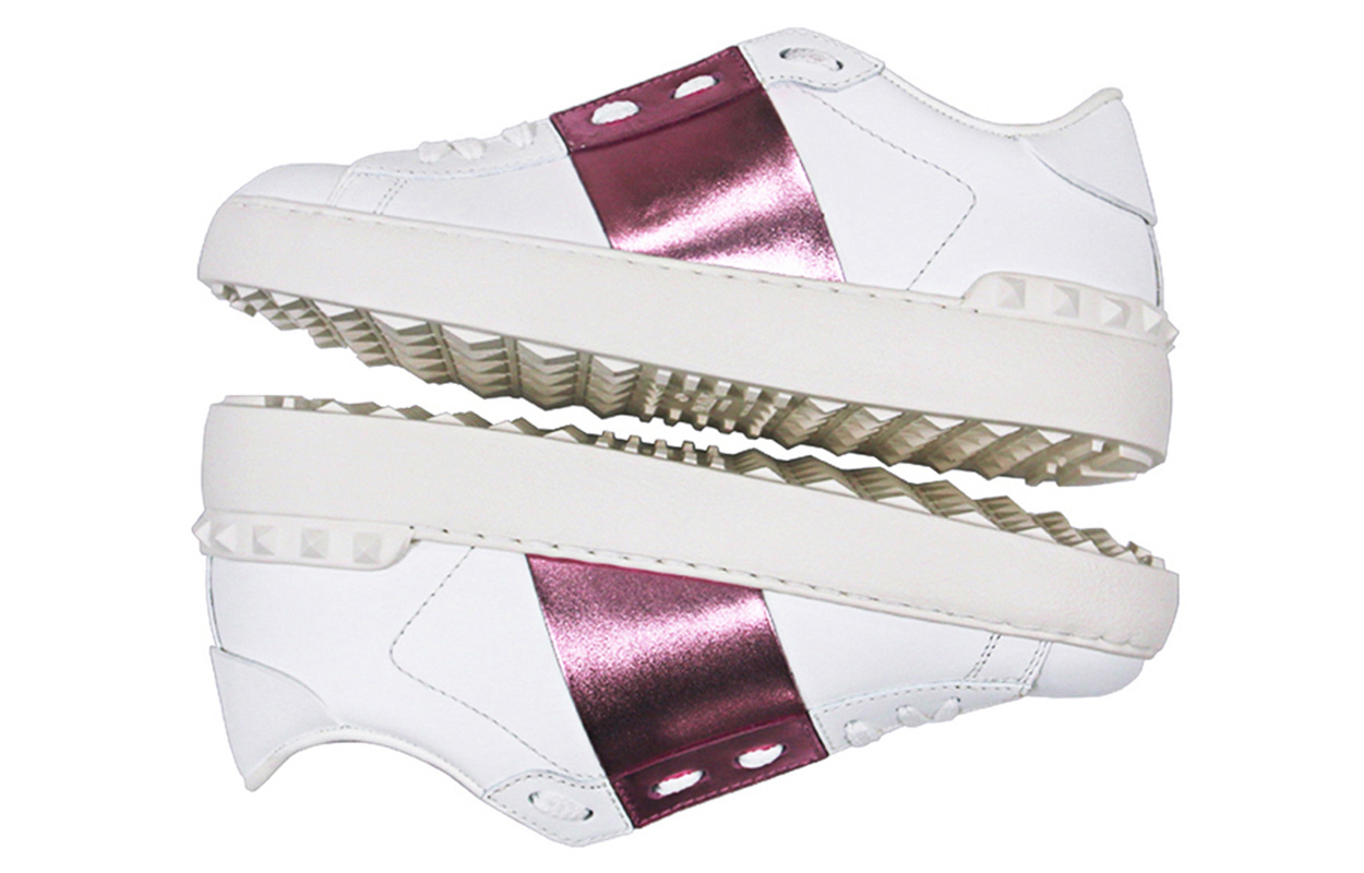 (W) Valentino Garavani Rockstud 'White Pink' 圖 3