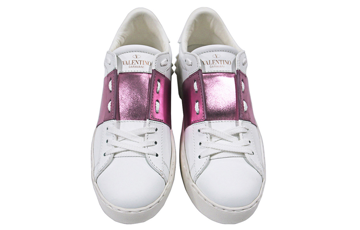 (W) Valentino Garavani Rockstud 'White Pink' 圖 5