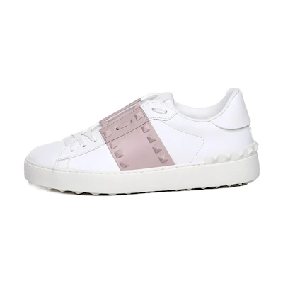 (W) Valentino Garavani Rockstud 'White Pink'