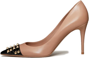 (Women) Valentino Garavani Rockstud Alcove 'Cinnamon Pink Black' WW0S0DF8YGDMK0 (Women) Valentino Garavani Rockstud Alcove 'Cinnamon Pink Black' WW0S0DF8YGDMK0
