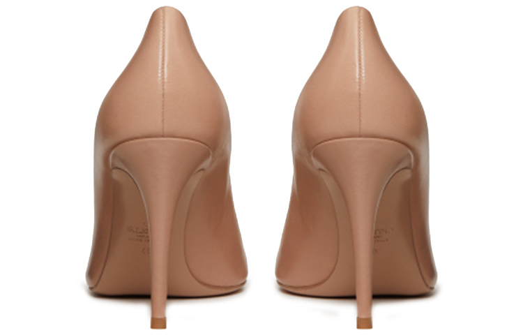 Shop (W) Valentino Garavani Rockstud Alcove 'Cinnamon Pink Black' Wanita WW0S0DF8YGDMK0