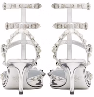 Shop (W) Valentino Garavani Rockstud Correa Tobillo 'Plata' 3W2S0375WRPS13