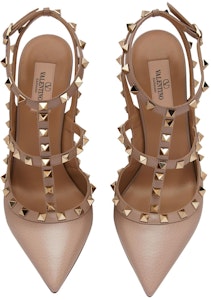 (W) Valentino Garavani Rockstud Ankle Strap Heels 'Motif Cetak Moose' VW2S0393VCEP45 Shop (W) Valentino Garavani Rockstud Ankle Strap Heels 'Motif Cetak Moose' VW2S0393VCEP45