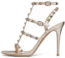 (Women) Valentino Garavani Rockstud Ankle Strap Pump 'Gold' WW2S0A27JXHS69 (Women) Valentino Garavani Rockstud Ankle Strap Pump 'Gold' WW2S0A27JXHS69