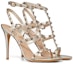 Order (W) Valentino Garavani Rockstud Ankle Strap Pump 'Gold' Emas WW2S0A27JXHS69