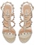 Lookbook (W) Valentino Garavani Rockstud Ankle Strap Pump 'Gold' Emas WW2S0A27JXHS69