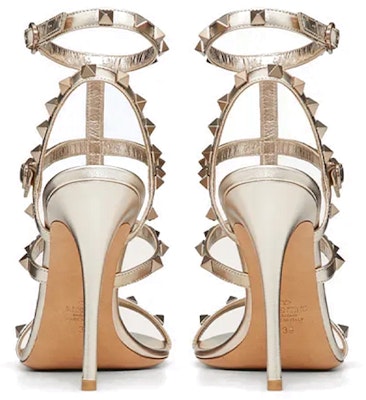 (Women) Valentino Garavani Rockstud Ankle Strap Pump 'Gold' WW2S0A27JXHS69 Shop (Women) Valentino Garavani Rockstud Ankle Strap Pump 'Gold' WW2S0A27JXHS69