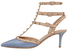 (Women) Valentino Garavani Rockstud High Heels 'Blue Patent' VW2S0375VNWLQ7 (Women) Valentino Garavani Rockstud High Heels 'Blue Patent' VW2S0375VNWLQ7