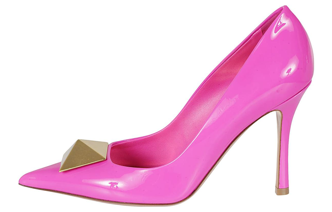 Buy (Women) Valentino Garavani Rockstud High Heels 'Pink' 1W0S0FH8LAFUWT