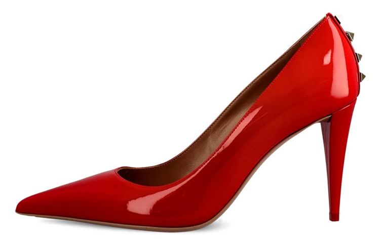 (Women) Valentino Garavani Rockstud Pumps Red 2W0S0GX1HCWJU5