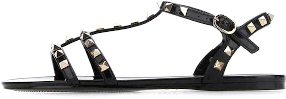 (Women) Valentino Garavani Rockstud Sandals 'Black' WW2S0H38PVS0NO (Women) Valentino Garavani Rockstud Sandals 'Black' WW2S0H38PVS0NO