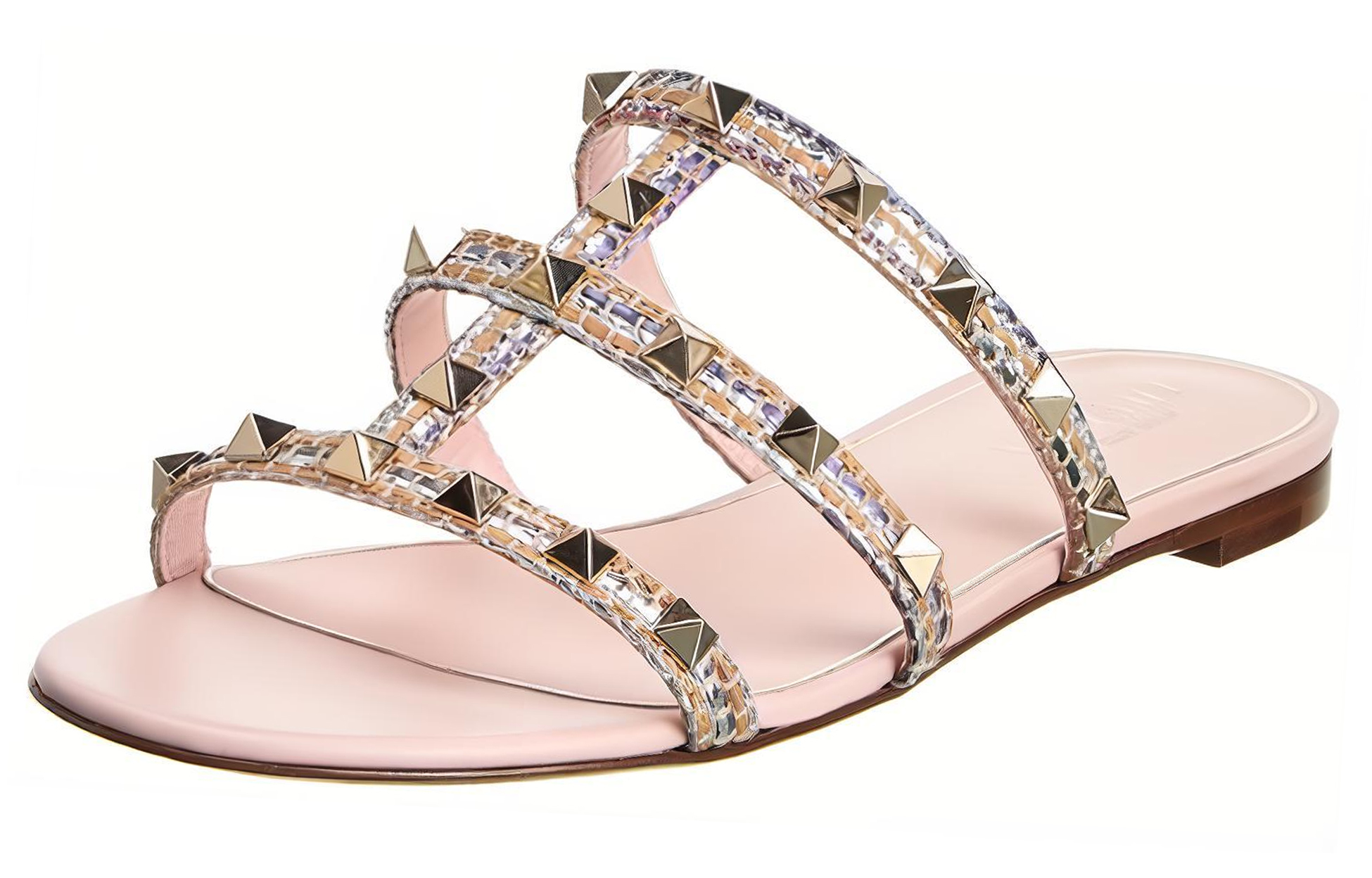 (W) Valentino Garavani Rockstud Slide 'Pink' 圖 4