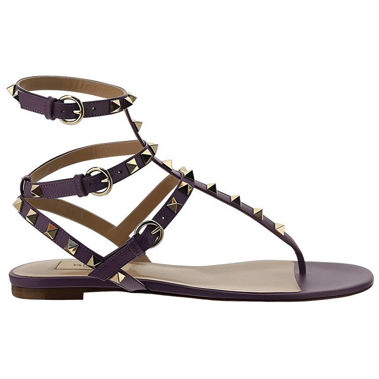 (W) Valentino Garavani Rockstud Slide 'Purple' 圖 2