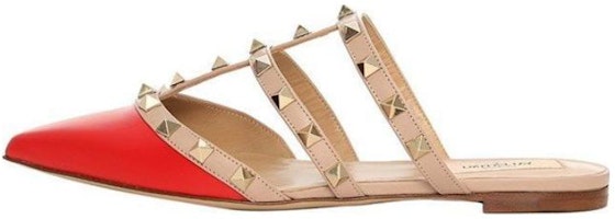 (Women) Valentino Garavani Rockstud Slide 'Red Fashion' TW2S0H15VOD95B (Women) Valentino Garavani Rockstud Slide 'Red Fashion' TW2S0H15VOD95B