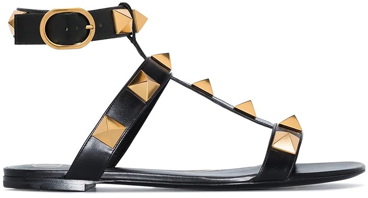 (Women) Valentino Garavani Roman Stud 'Black Calfskin' VW0S0BU8ZWM0NO Order (Women) Valentino Garavani Roman Stud 'Black Calfskin' VW0S0BU8ZWM0NO