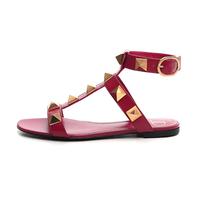 (W) Valentino Garavani Roman Stud 'Red'