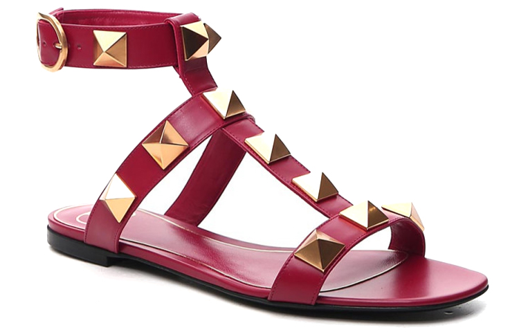 (W) Valentino Garavani Roman Stud 'Red' 圖 2