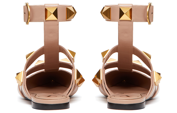 Details for (W) Valentino Garavani Roman Stud Zapato Ballet Plano Piel Beige VW0S0BY5ZWMGF9