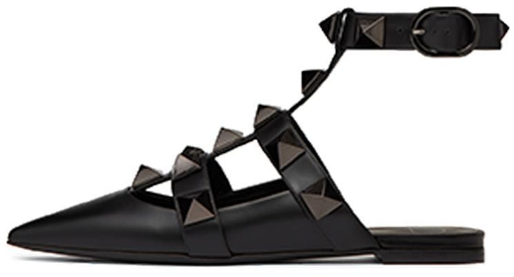 (Women) Valentino Garavani Roman Studs Sandals Black WW2S0BY5GWI0NO Buy (Women) Valentino Garavani Roman Studs Sandals Black WW2S0BY5GWI0NO