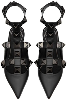 (W) Valentino Garavani Roman Studs Sandal Hitam WW2S0BY5GWI0NO Shop (W) Valentino Garavani Roman Studs Sandal Hitam WW2S0BY5GWI0NO