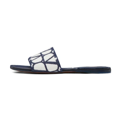 (W) Valentino GARAVANI Slide 'Blue White'