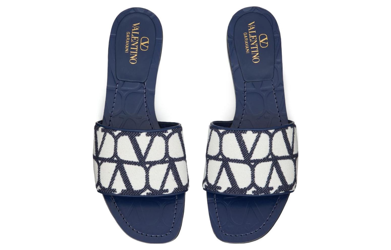 (W) Valentino GARAVANI Slide 'Blue White' 圖 2