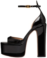 (W) Valentino Garavani Tan-Go黑色漆皮厚底鞋 1W2S0FE0VNE0NO Buy (W) Valentino Garavani Tan-Go黑色漆皮厚底鞋 1W2S0FE0VNE0NO