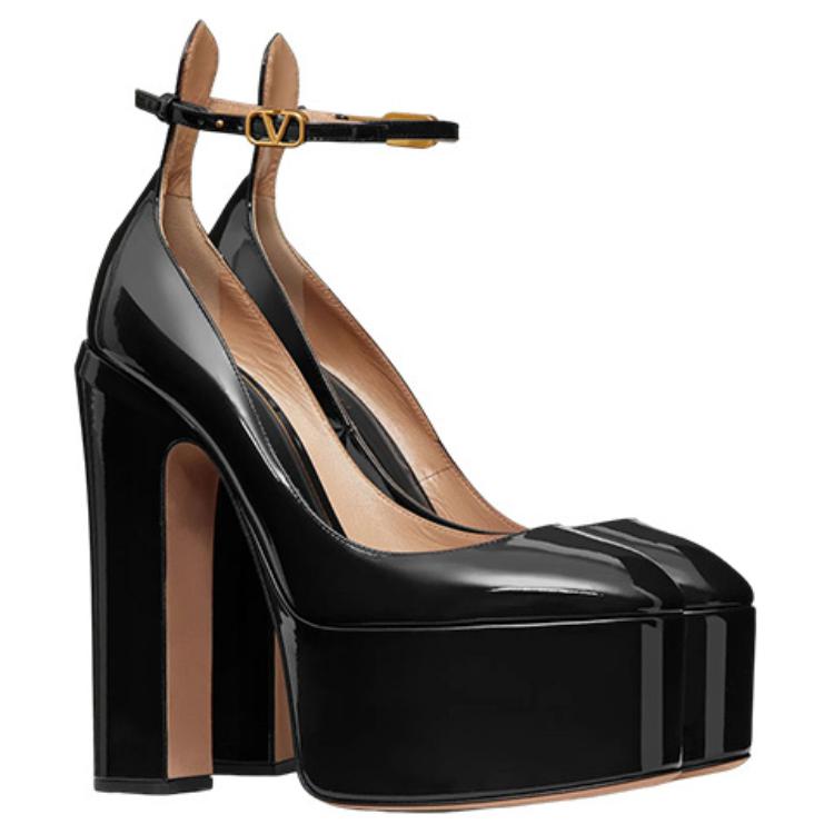 (W) Valentino Garavani Tan-Go 'Black Patent Leather High Heels' 圖 3