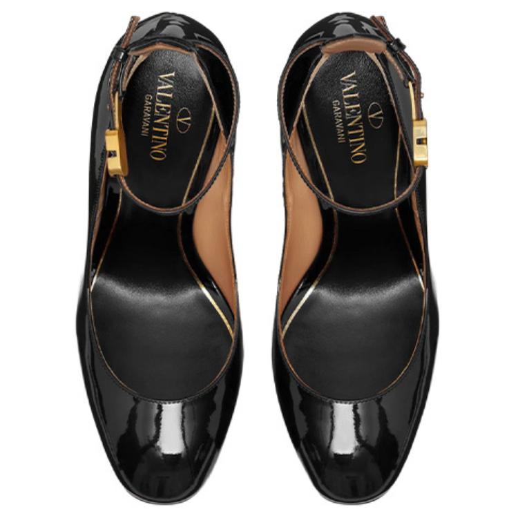 (W) Valentino Garavani Tan-Go 'Black Patent Leather High Heels' 圖 4