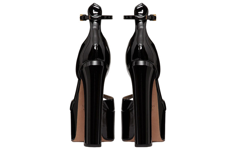 (W) Valentino Garavani Tan-Go 'Black Patent Leather Platform' 圖 5