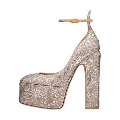 (W) Valentino Garavani Tan-Go 'Crystal Rose'