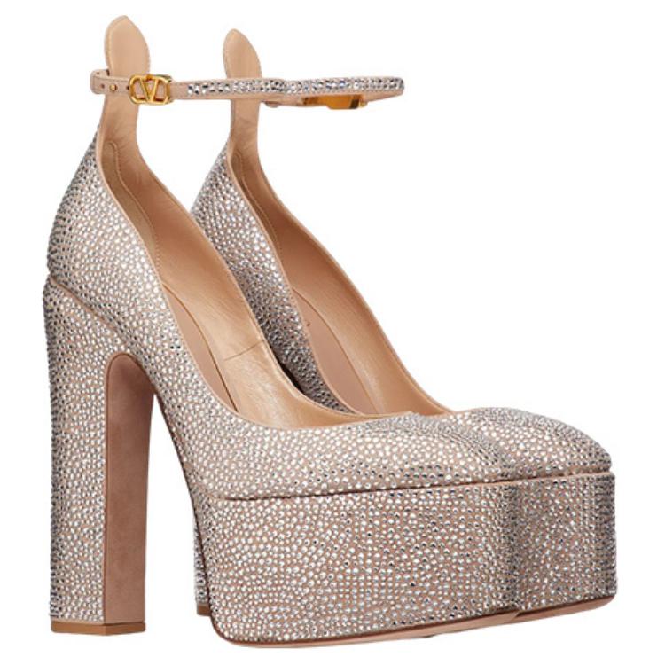 (W) Valentino Garavani Tan-Go 'Crystal Rose' 圖 3