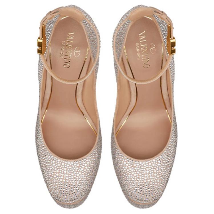 (W) Valentino Garavani Tan-Go 'Crystal Rose' 圖 4